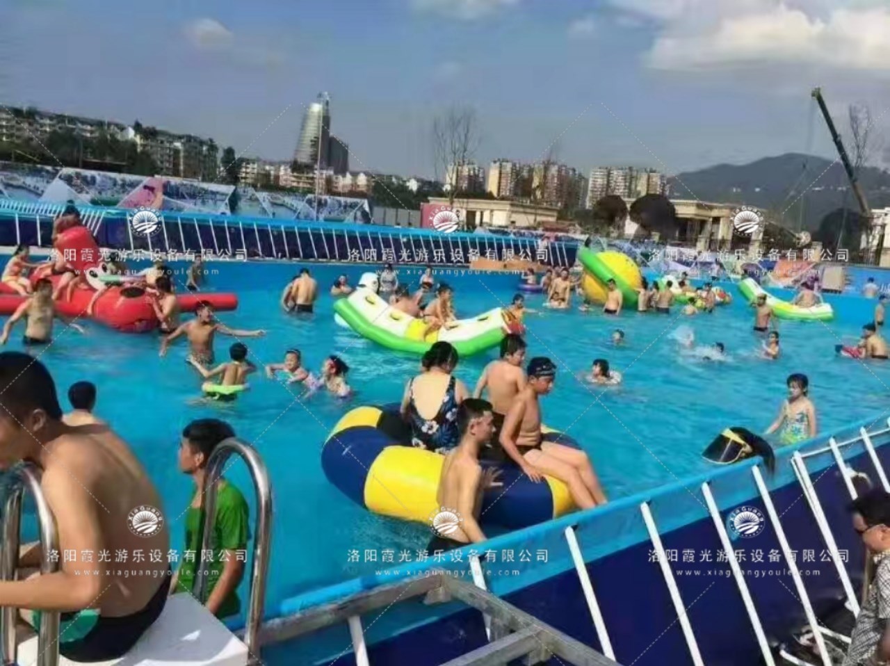 屏南水上乐园支架泳池